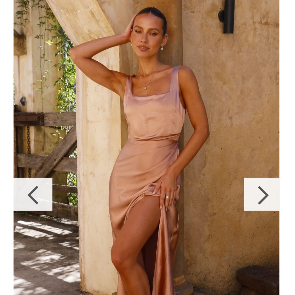 Billy J Alaria Maxi Dress - Clay